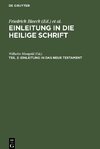 Einleitung in die Heilige Schrift, Teil 2, Einleitung in das Neue Testament