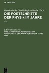 Die Fortschritte der Physik im Jahre ..., Jahrgang 39 (1883), Abteilung 3, Die Fortschritte der Physik der Erde im Jahre 1883