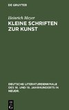 Kleine Schriften zur Kunst