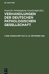 Verhandlungen der Deutschen Pathologischen Gesellschaft, 1/1898, Düsseldorf vom 19.-22. September 1898