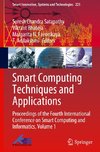 Smart Computing Techniques and Applications