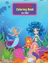 Mermaid Coloring Book for Kids