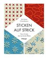 Sticken auf Strick