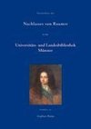 Verzeichnis des Nachlasses von Raumer in der Universitäts- und Landesbibliothek Münster