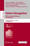 Pattern Recognition. ICPR International Workshops and Challenges