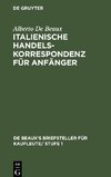 Italienische Handelskorrespondenz für Anfänger