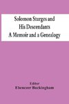 Solomon Sturges And His Descendants; A Memoir And A Genealogy