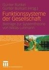 Funktionssysteme der Gesellschaft