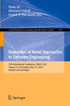 Evaluation of Novel Approaches to Software Engineering