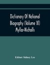 Dictionary Of National Biography (Volume Xl) Myllar-Nicholls