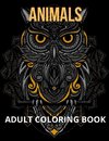 Animals Adult Coloring Book