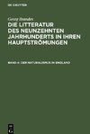 Die Litteratur des neunzehnten Jahrhunderts in ihren Hauptströmungen, Band 4, Der Naturalismus in England