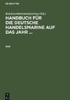 Handbuch für die deutsche Handelsmarine auf das Jahr ..., Handbuch für die deutsche Handelsmarine auf das Jahr ... (1898)