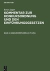 Kommentar zur Konkursordnung und den Einführungsgesetzen, Band 2, Konkursverfahren (§§ 71-238.)