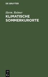 Klimatische Sommerkurorte