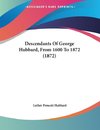 Descendants Of George Hubbard, From 1600 To 1872 (1872)