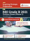 RBI Grade B Prelims Exam (Phase 1) Vol -1 2021 | Preparation Kit of 8 Full-length Mock Test