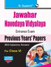 Jawahar Navodaya Vidyalaya (JNV) Entrance Exam (Class VI)