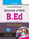 Delhi University B.Ed. Entrance Exam Guide