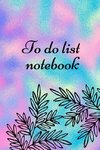 To do list Notebook