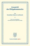 Grundriß des Obligationenrechts.