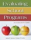 Sanders, J: Evaluating School Programs