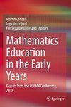 Mathematics Education in the Early Years