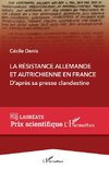 La Résistance allemande et autrichienne en France