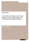 Das Problem der Triage in der Corona- Epidemie. Grenzen und Kriterien der rechtfertigenden Pflichtenkollision