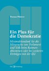 Ein Plus für die Demokratie