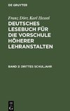 Deutsches Lesebuch für die Vorschule höherer Lehranstalten, Band 2, Drittes Schuljahr