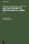 Die Fortschritte der Physik im Jahre ..., 1863, Jahrgang 19, Die Fortschritte der Physik im Jahre ... 1863, Jahrgang 19