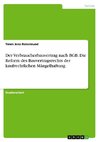 Der Verbraucherbauvertrag nach BGB. Die Reform des Bauvertragsrechts der kaufrechtlichen Mängelhaftung