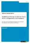 Parallelen und Bezüge in Albrecht Dürers Werk zu Zeitgenossen und Vorgängern