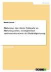 Marketing. Eine fiktive Fallstudie zu Marketingzielen, -strategien und -instrumenten sowie der Marktabgrenzung