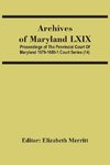 Archives Of Maryland Lxix; Proceedings Of The Provincial Court Of Maryland 1679-1680-1 Court Series (14)