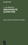 Gesammelte Schriften, Band 2, Reden und Betrachtungen