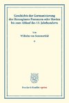 Geschichte der Germanisierung des Herzogtums Pommern oder Slavien bis zum Ablauf des 13. Jahrhunderts.