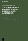 J. v. Staudingers Kommentar zum Bürgerlichen Gesetzbuch, Band 6, Einführungsgesetz, Teil 1: Art 1-6. Art. 32-218