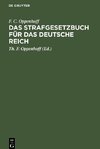 Das Strafgesetzbuch für das Deutsche Reich