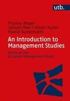 An Introduction to Management Studies