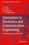 Innovations in Electronics and Communication Engineering