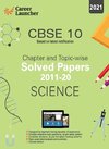 CBSE Class X 2021 - Chapter and Topic-wise Solved Papers 2011-2020