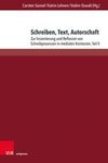 Schreiben, Text, Autorschaft