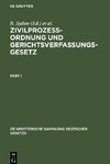 Zivilprozeßordnung und Gerichtsverfassungsgesetz