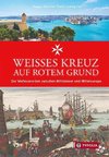 Weißes Kreuz auf rotem Grund