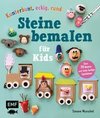 Kunterbunt, eckig, rund - Steine bemalen für Kids