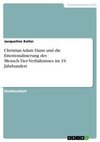 Christian Adam Dann und die Emotionalisierung des Mensch-Tier-Verhältnisses im 19. Jahrhundert