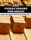 Sudoku puzzle per adulti