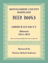 Montgomery County, Maryland Deed Books